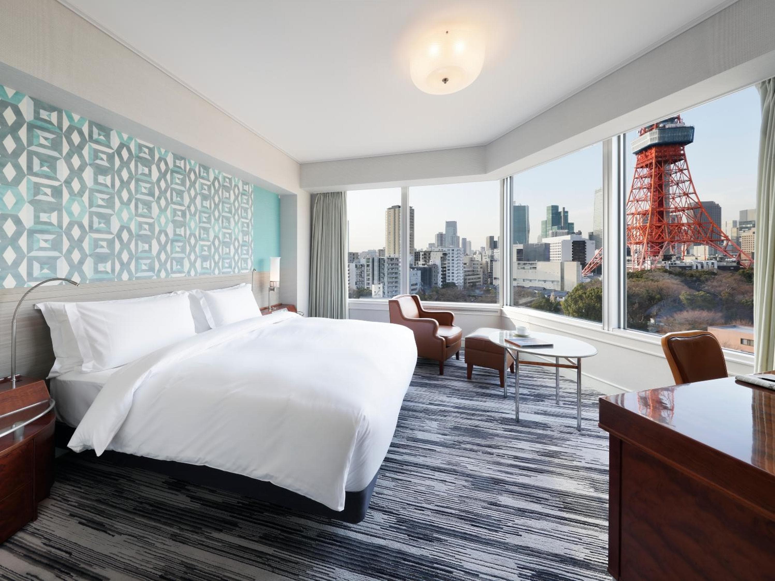 Corner King Room with Tokyo Tower View - Non-Smoking