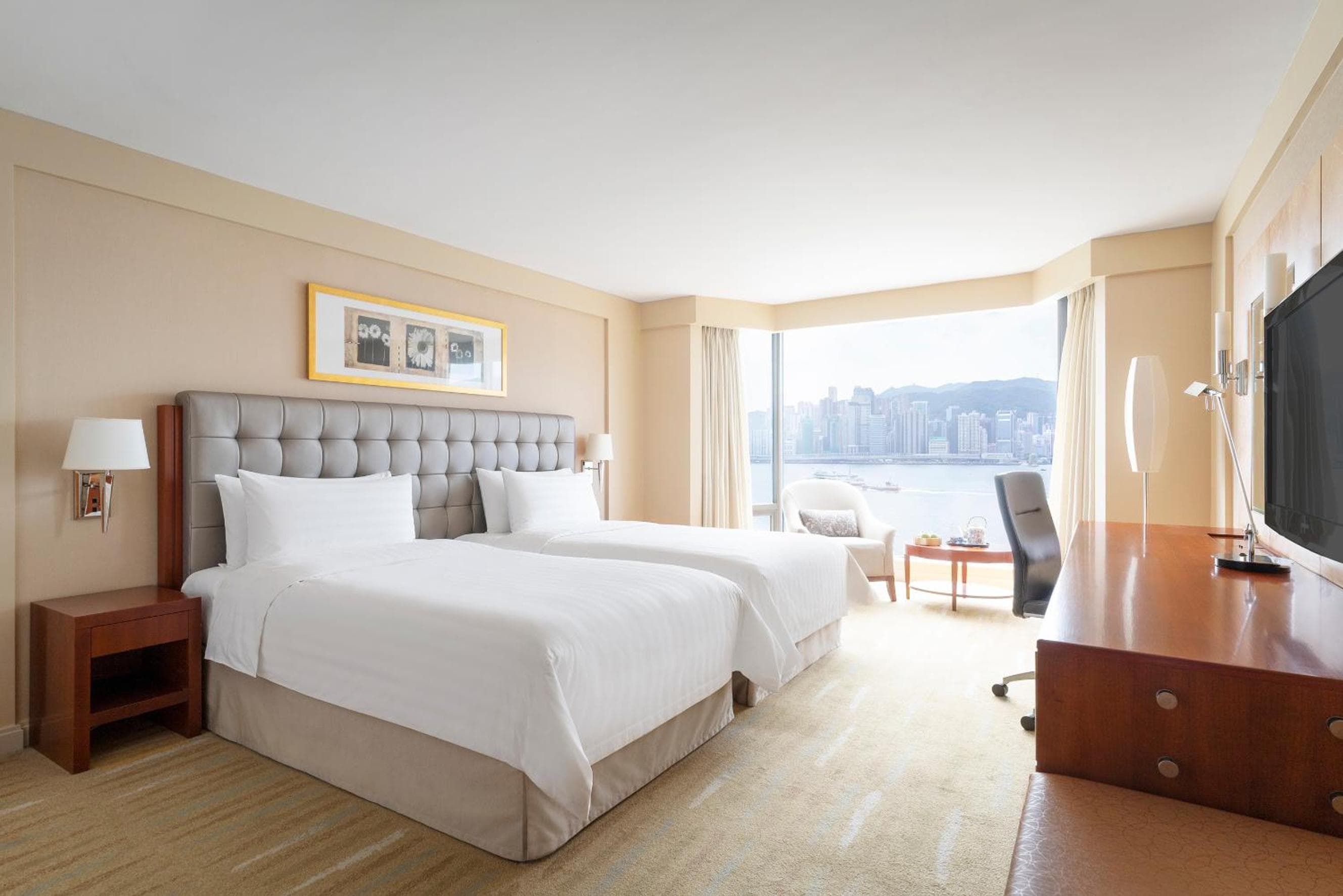 Deluxe Twin Room with Harbor View