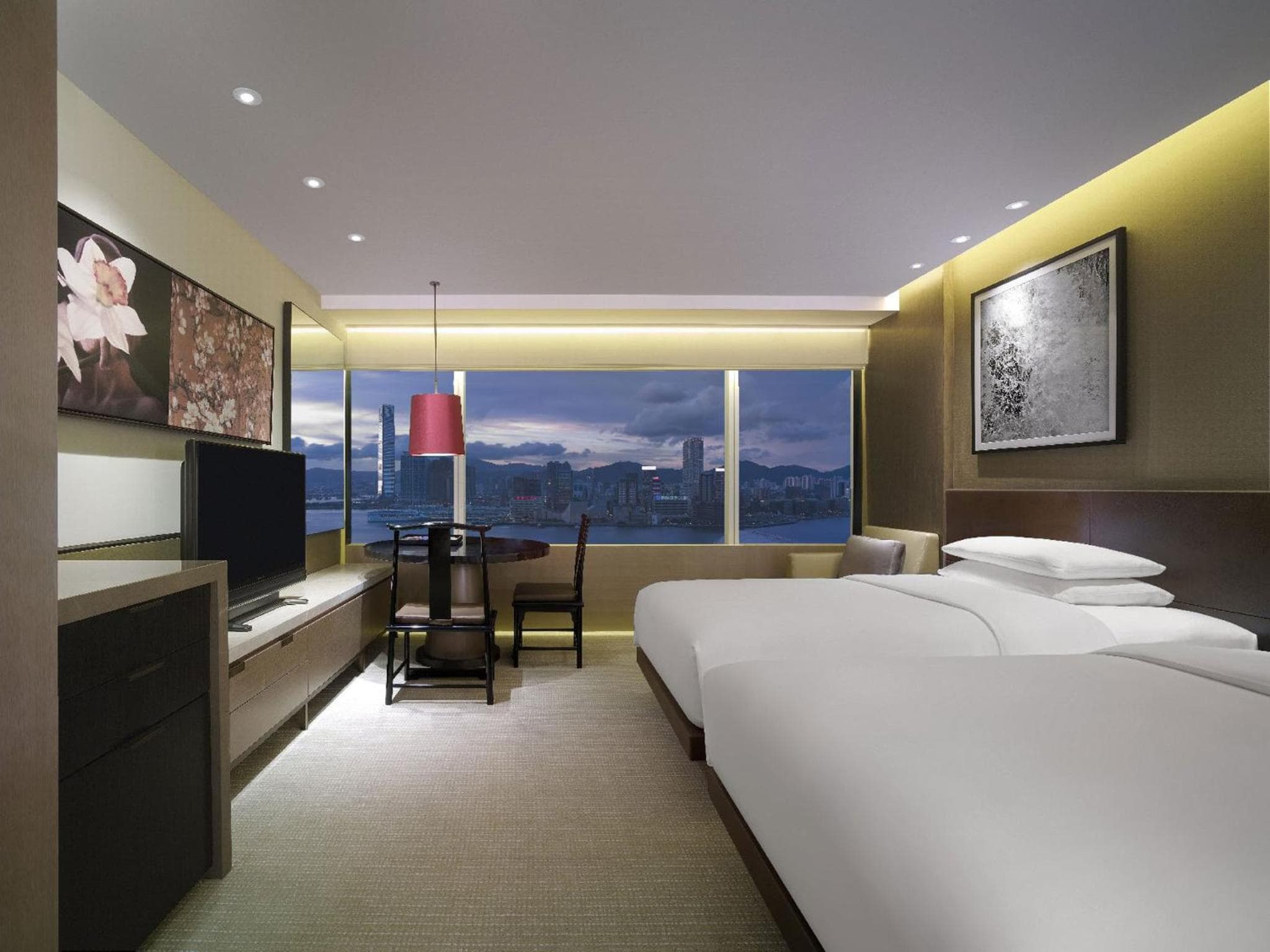 Twin Room with Harbor View