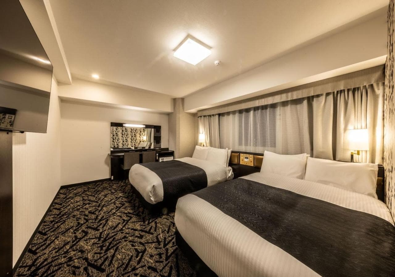 Family Twin Room - Non-Smoking Western Style Twin Bed With Plan [Long Stay] Check-In At 3 Pm - Check-Out At 12 Pm