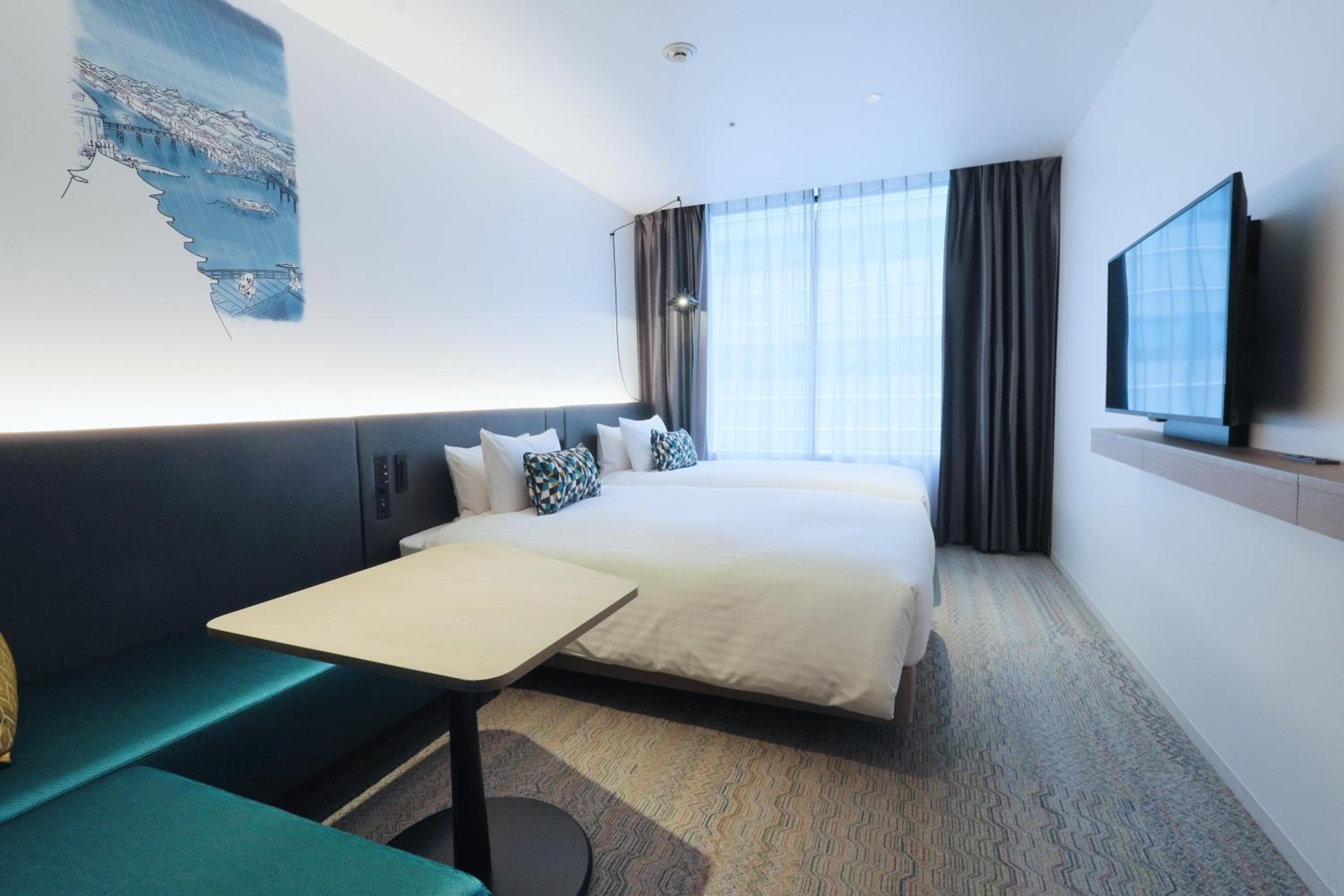 Standard Twin Room With Bathroom And Toilet/Non-Smoking Western Style Twin Bed With Plan [15% Off] [Rakuten Super Sale] Enjoy A Great Deal