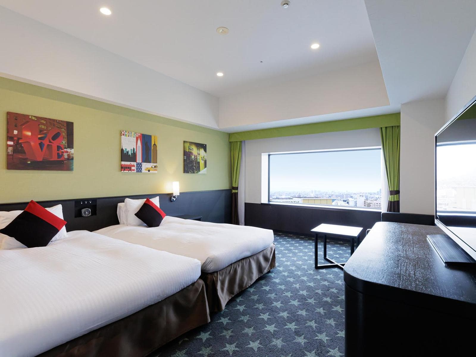 Premium Superior City View Twin Room